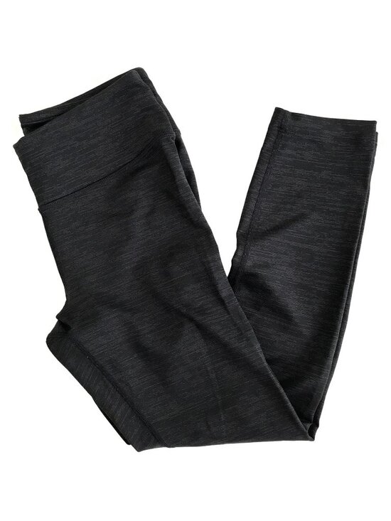 Outdoor Voices Pants - Outdoor Voices Small Techsweat Flex Heather Crop 3/4 Leggings Black Pocket
